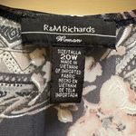 R & M Richards NWT R & M Richard’s Navy Floral Kimono Photo 3