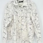 Ralph Lauren Lauren Equestrian Western Button Up Shirt Womens Size XL White Photo 0