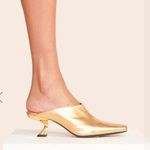 STAUD metallic leather mule. 38 Photo 0