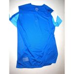 Nike NWT New Womens  L Shirt Top Blue White Dri Fit Performance Blue Run Workout Photo 6