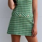 ZARA Houndstooth Sleeveless Dress Photo 5