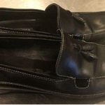 Sesto Meucci  Black Leather Tassel Loafers Driving Shoes 6.5C Made in Italy Photo 2