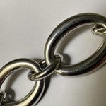 White House | Black Market  Silver Tone Black Bracelet Women’s 7 Inch Photo 8