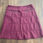 Athleta  Maroon Strata Skirt - Size Xs Photo 0