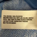 Diane Von Furstenberg  for Target Wrap Maxi Dress XL Blue White Sweater Knit Photo 4