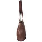 Coach Vintage TRIBECA Brown Glove Tanned Slim Bleeker Bucket Shoulder Bag 9099 Photo 2