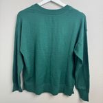 Rae Dunn  Merry Holiday Christmas Sweater Green Size Medium Photo 1
