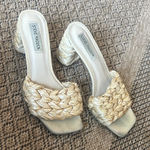 Steve Madden  Laveda Sandal in Beige Size 7.5 Photo 0