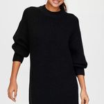 Aritzia NWOT  Wilfred Requiem Merino Wool Knit Sweater Dress Black XS Photo 1