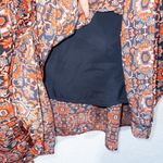 Athleta Red Geo Printed Martinique Faux Wrap Dress Size Small Photo 5