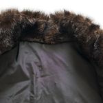 Gallery  Women Vest Brown Faux Fur Pockets Vest Coat Size Medium Photo 7