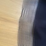 Tadashi Shoji Black Pintuck Jersey One Shoulder Gown Photo 5