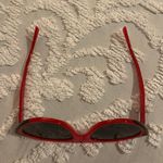 Authentic ALAIN MIKLI PARIS Miss J Red Cat Eye Sunglasses A05031 Photo 2