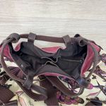 Lucky Brand  Vintage Butterfly Leather Canvas Drawstring Backpack Photo 9