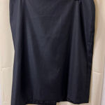 Anne Klein  Black Pencil Skirt Office Wear Business‎ Knee Length Lined -SZ 12 Photo 0
