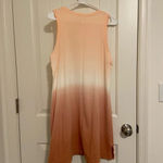 Old Navy NWOT | women’s peach ombré midi tank dress — medium Photo 4