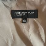 Jones New York Blue Green Watercolor Floral Sheath Silk Blend Cocktail Dress 4 Photo 3