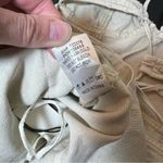 Mustard Seed Women’s Open Back Denim Romper Cream Small NWT Photo 10