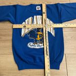 American Vintage Vintage Delaware Blue Hens Crew Neck Cotton Made in USA Sweatshirt Size L/S W Photo 3