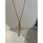 Minimalist Bar Pendant Necklace‎ Long Chain Delicate Y2K Trendy Women Gold Photo 1