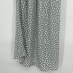 Abercrombie & Fitch Midi Slip Dress Green White Polka Dot Sleeveless Size S Photo 6