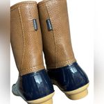 Jbu BY JAMBU Maplewood Duck Rain Boots 8.5 Navy/Tan $70 Retail NWT Photo 7