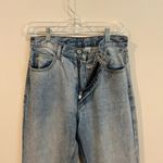 John Galt Women Jeans Denim Light Wash Mom Straight Leg Cotton Comfort Classic Photo 3