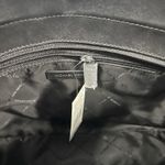 Michael Kors  Jet Set Tote Shoulder Bag Gray MK Monogram Black‎ Trim Logo New Photo 7