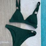 Topshop Shirred Ring Textured Bikini Photo 0