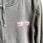 PINK - Victoria's Secret Pink Victoria Secret LOVE PINK Hawaii Sequin Hoodie Full Zip Up Black‎ Wo… Photo 6