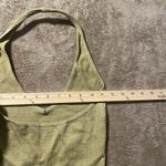 Urban Outfitters  OUT FROM UNDER Shirt Womens Sz M Halter Top Cropped Sage Green Photo 5