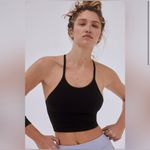 NWOT Free People Movement Happiness Runs Crop Tank In Black Size undefined Photo 4