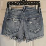 Cello  Juniors Size 7 Distressed Denim Cutoff Shorts Raw Hem Festival Y2K Photo 3
