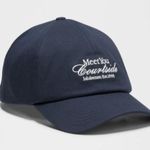 Lululemon Classic Ball Cap Adjustable "Meet You Courtside" NWT S/M (TRNV/WHT) Photo 0