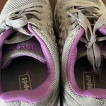 Propet TravelActiv Axial Sneakers Womens 10 4E Gray Purple Mesh Cushion Comfort Photo 7
