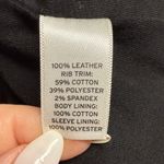 Hinge New Black 100% Leather Women's Jacket Photo 9