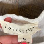 Lovestitch front embroidered leaves tank Photo 3