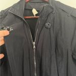 L'Agence  Black Long Coat with hood Photo 6