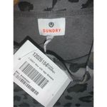 Sundry  LEOPARD PRINT FUNNELNECK SWEATSHIRT Photo 7