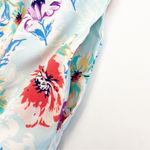 Tolani  X Anthropologie Iggy V Neck Floral Print Midi Dress Ruffle Flounce Hem Photo 6