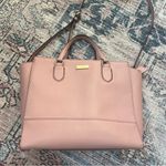 Kate Spade Hadlee Laurel Way Dusty Peony Pink Leather Handbag Purse Satchel Photo 2