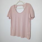 Nike  yoga blush top size medium Photo 1