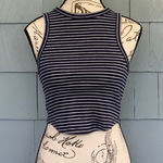 Aerie  Striped Crop Tank Photo 0
