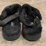 Koolaburra by Ugg Black Fuzz'd Out Faux Fur Slide Sandals Womens Size 10 EU 41 Photo 5