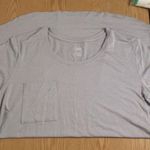 Stars Above B86 New Womens  Light Gray Sleep Shirt Gown Liteweight Size Large Photo 0