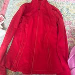Red Lulu zip up Size 8 Photo 0