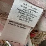 Camilla NEW Lisbon Lullaby Tiered Linen Maxi Dress Neck Frill Pink Large $995 Photo 10