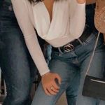 Topshop Jamie High Waisted Distressed Jeans Photo 3