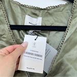 Reformation Cassie Silk Midi Dress in Aloe Vera Green Photo 5