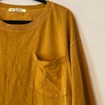 We The Free  Burnt Orange Cropped Oversized Long Sleeve Lounge Women's size Small Photo 3